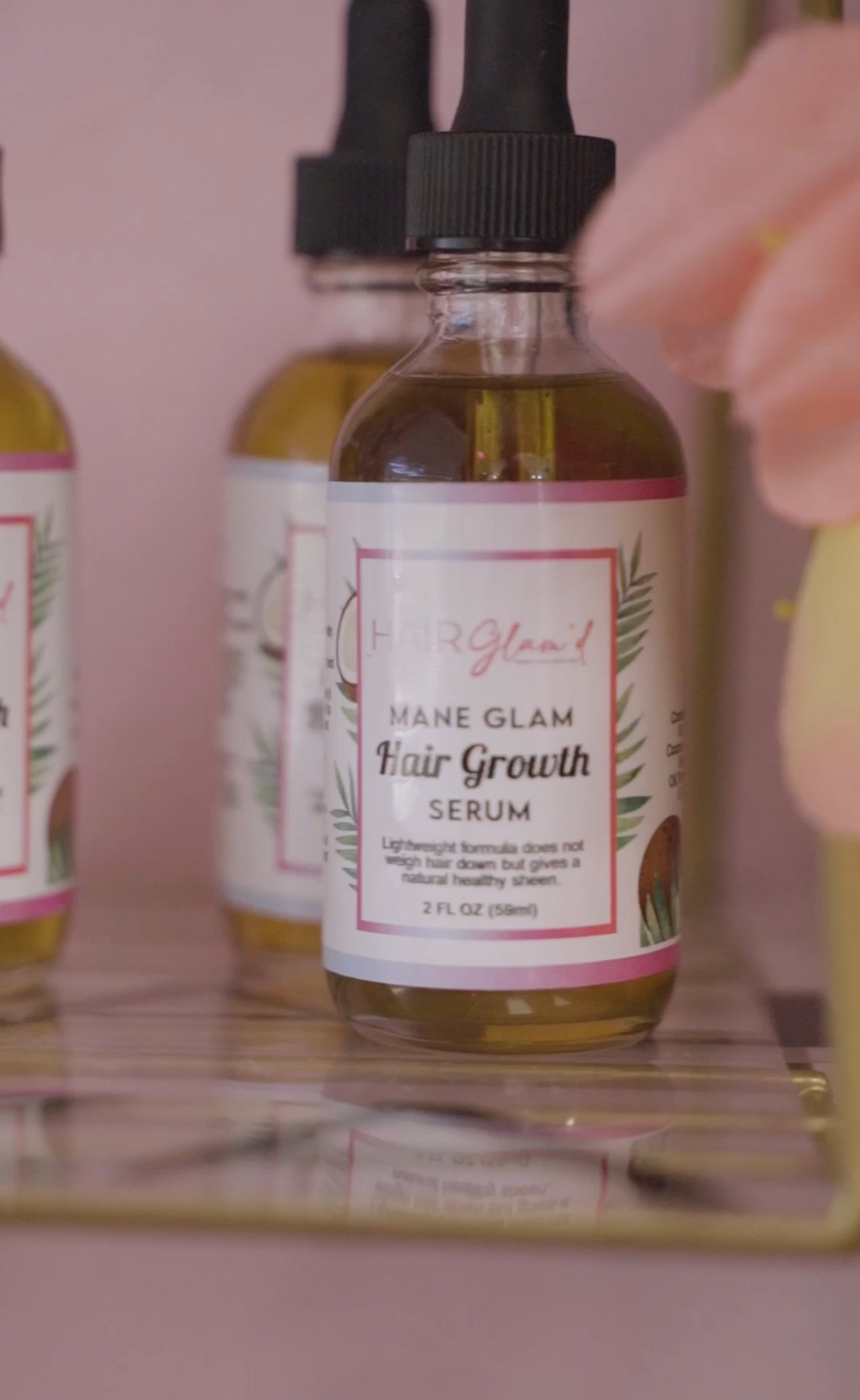 Mane Glam Growth Drops