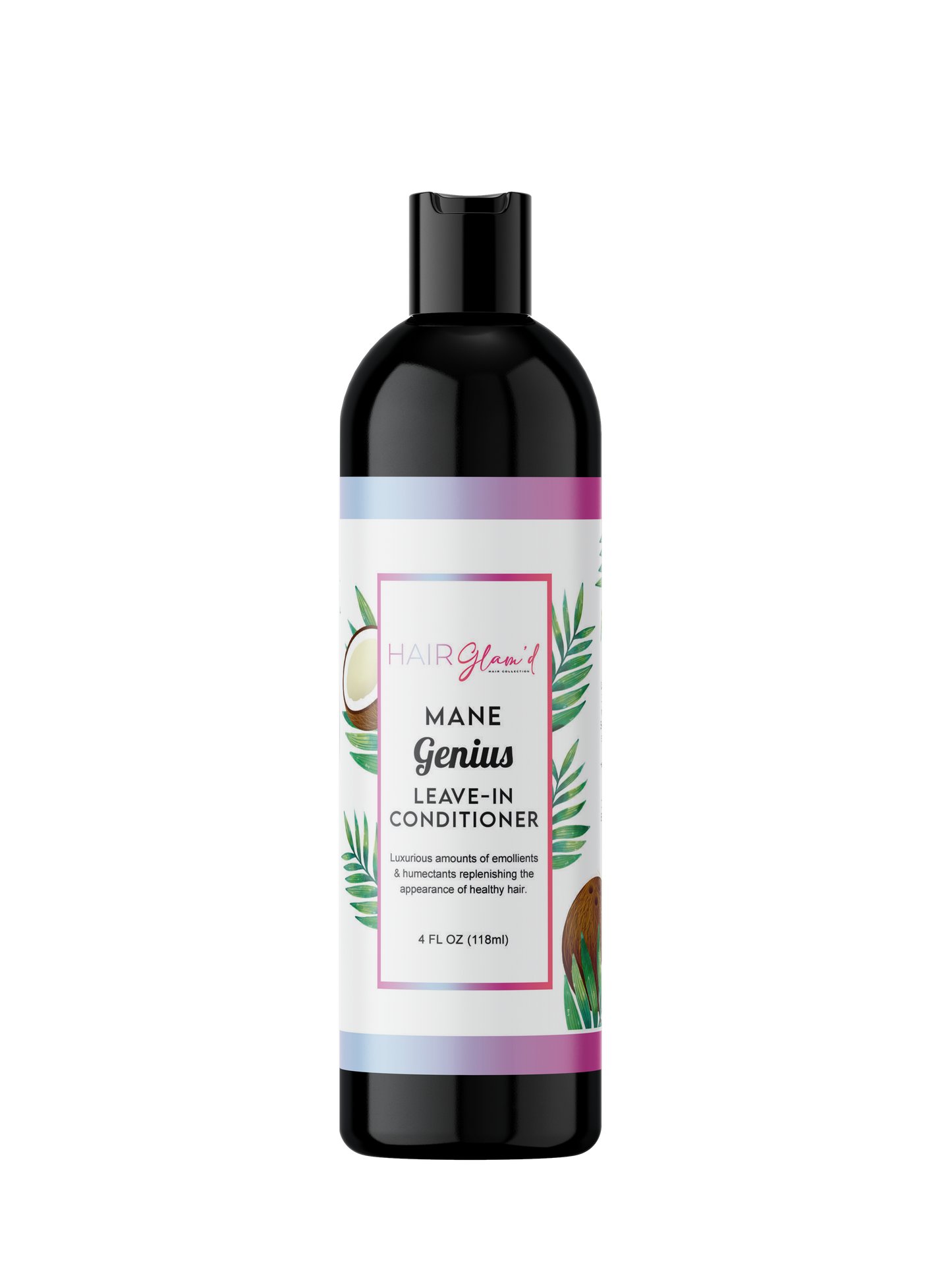 Mane Genius Leave-In Conditioner 8 oz. - Hair Glam'd