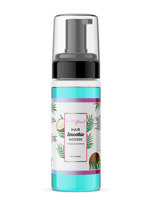 Hair Smoothie Mousse 8oz. - Hair Glam'd